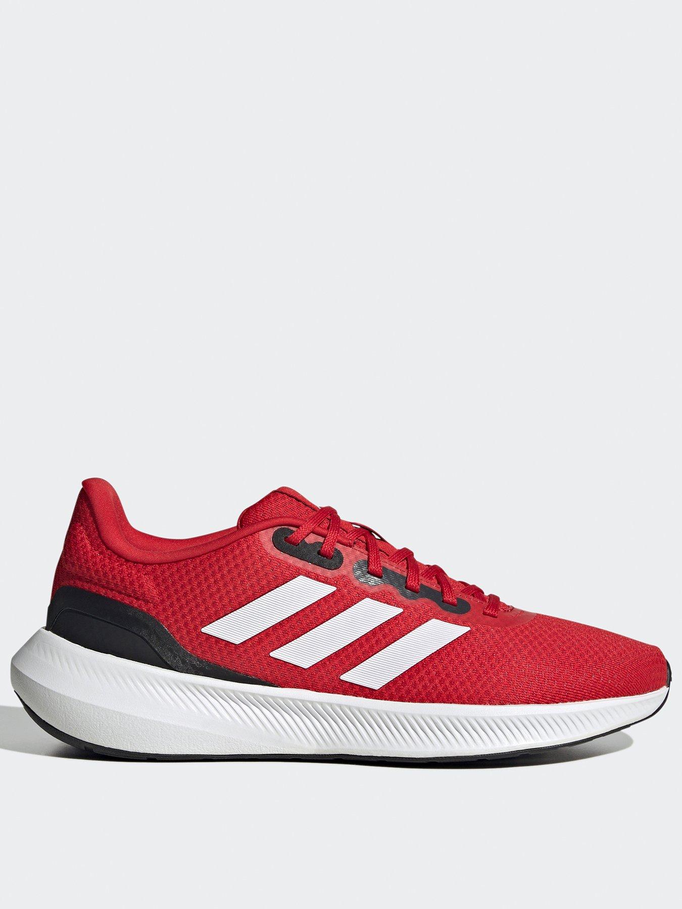 red white adidas shoes