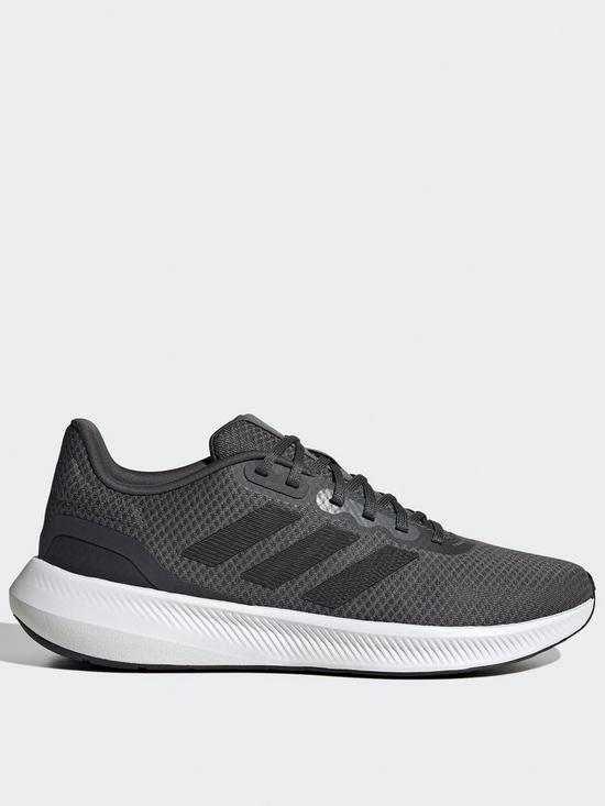 front image of adidas-performance-runfalcon-3-trainers-greyblack