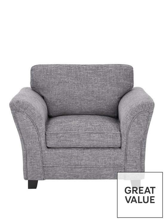 stillFront image of very-home-dury-chunky-weave-armchair-greynbsp--fscreg-certified