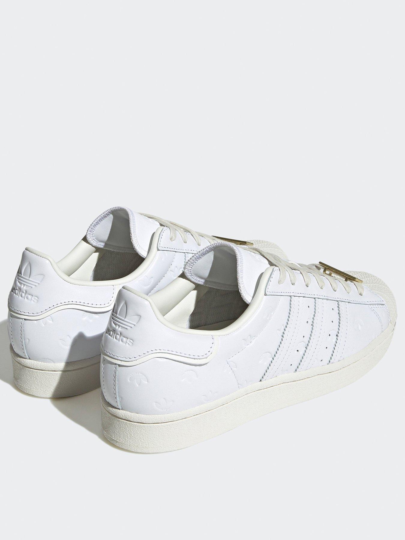 adidas Originals Superstar Trainers - White | very.co.uk