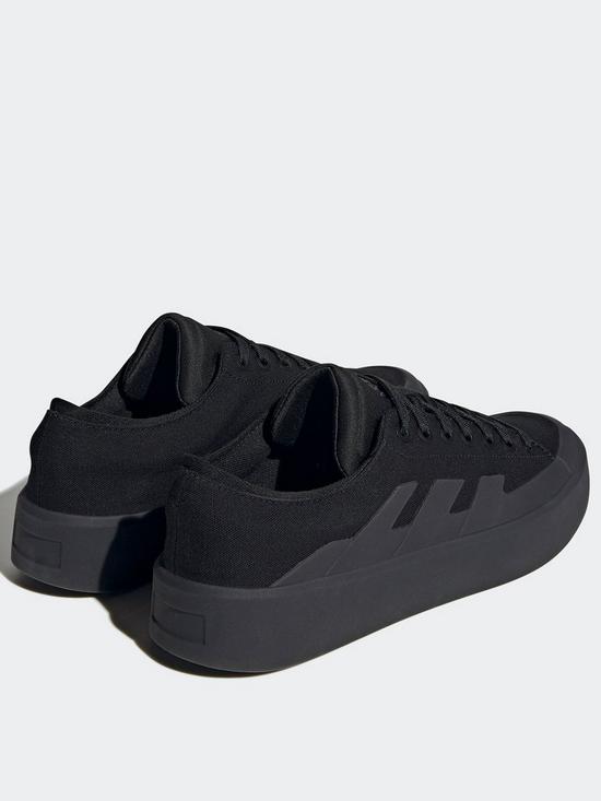 stillFront image of adidas-sportswear-mens-znsored-skateboarding-trainers-black