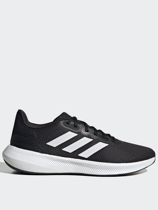 front image of adidas-performance-runfalcon-3-trainers-blackwhite