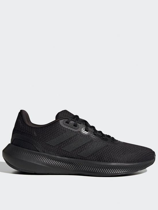 front image of adidas-performance-runfalcon-3-trainers-black