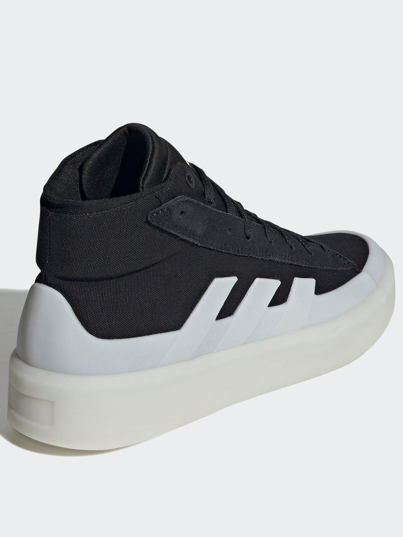 Mens adidas on sale high tops black