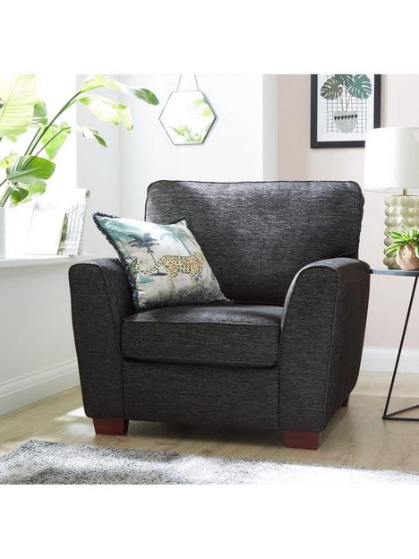 very-home-hopton-fabric-armchair-charcoal
