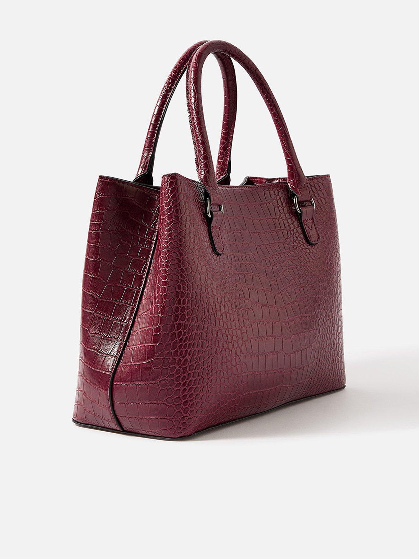 Accessorize burgundy sales bag