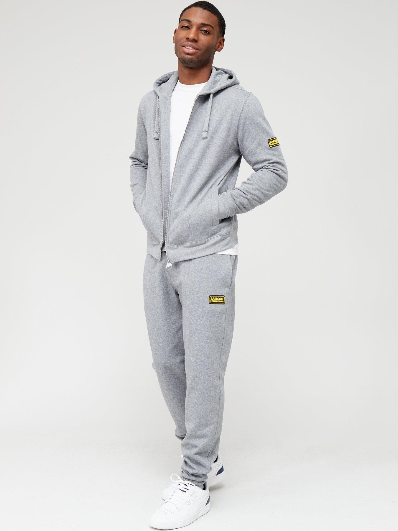 essentials tracksuit grey