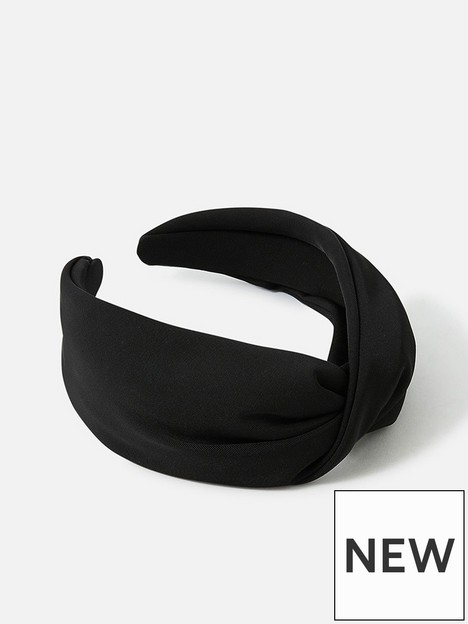 accessorize-wide-twist-satin-headband-black