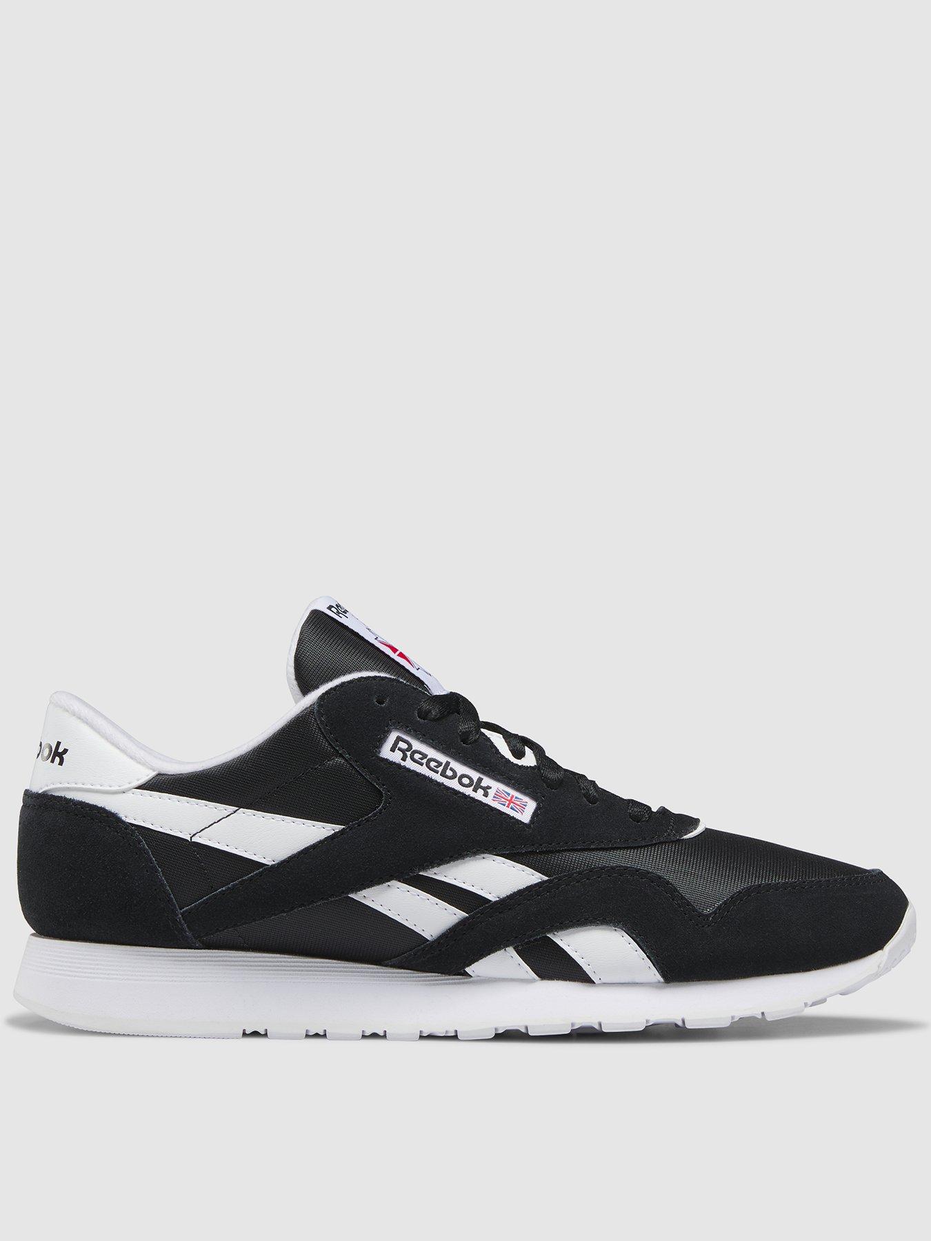 Reebok Classic Nylon Black White Very