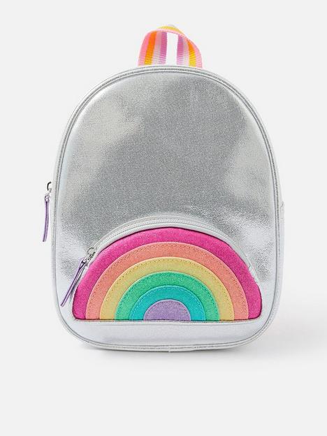 accessorize-girls-rainbow-pocket-backpack-silver