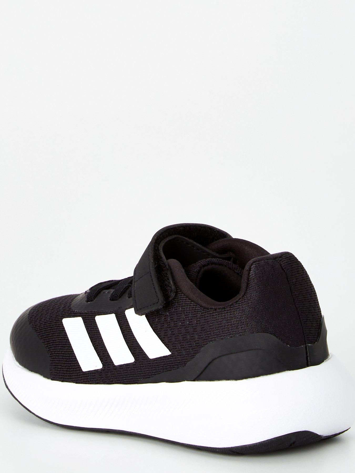Image 3 of 6 of adidas Unisex Kids Runfalcon 3.0 Elastic Lace - Black/White