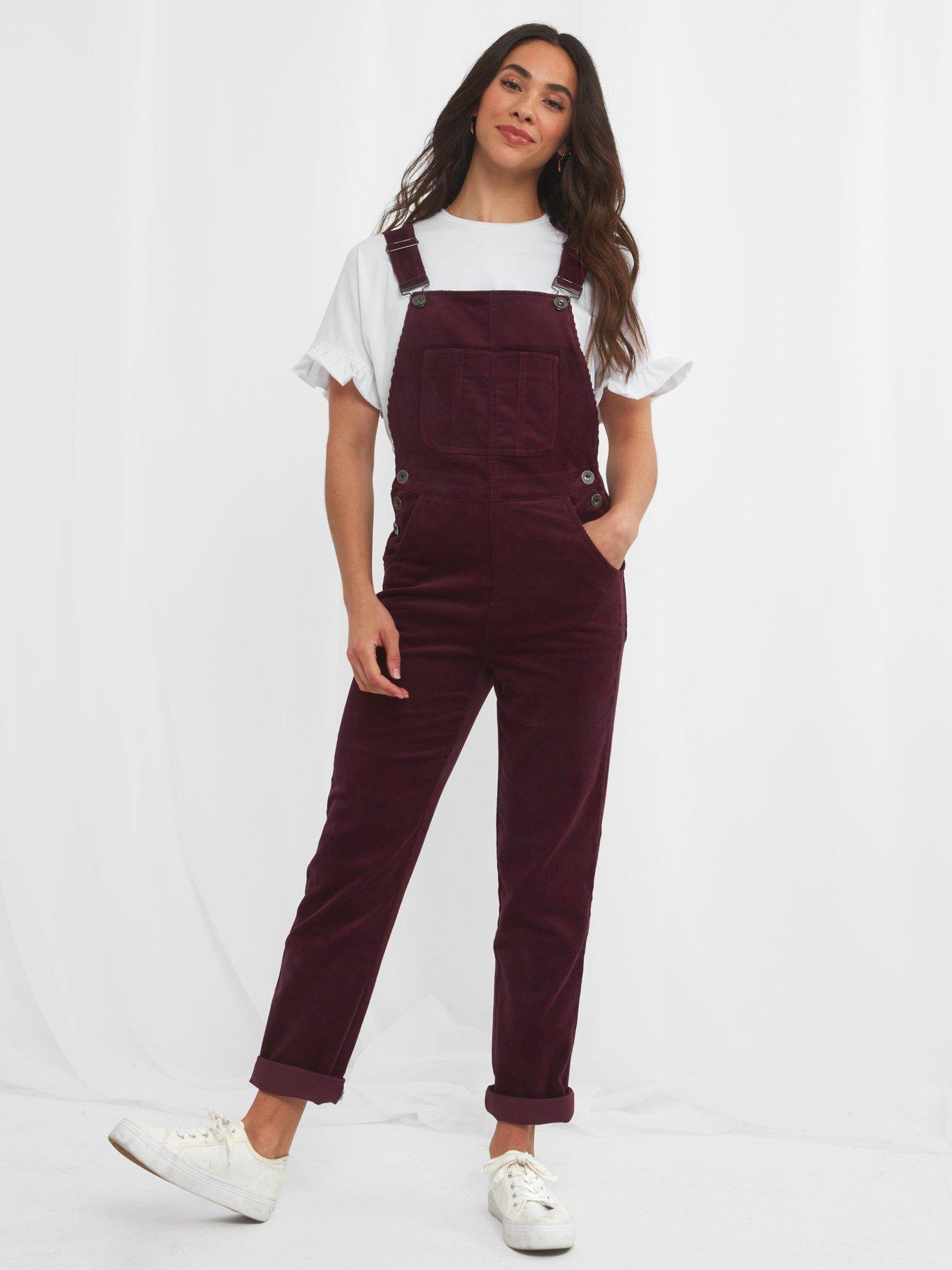 Gray S NoName dungaree WOMEN FASHION Baby Jumpsuits & Dungarees Dungaree Corduroy discount 65% 