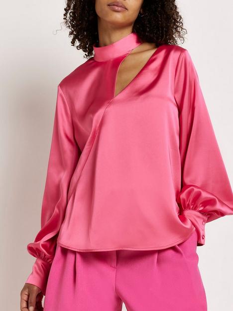 river-island-cut-out-top-pink