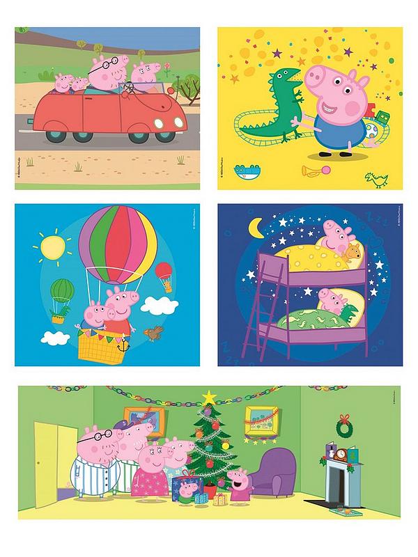 Image 3 of 5 of Peppa Pig Clementoni&nbsp;10 in 1 Bumper Puzzle Pack
