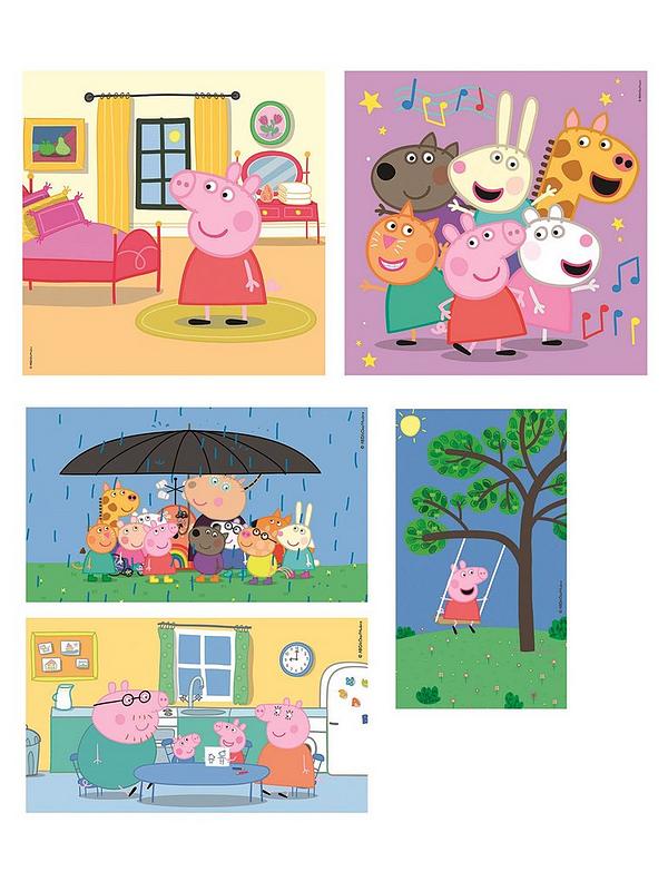 Image 4 of 5 of Peppa Pig Clementoni&nbsp;10 in 1 Bumper Puzzle Pack