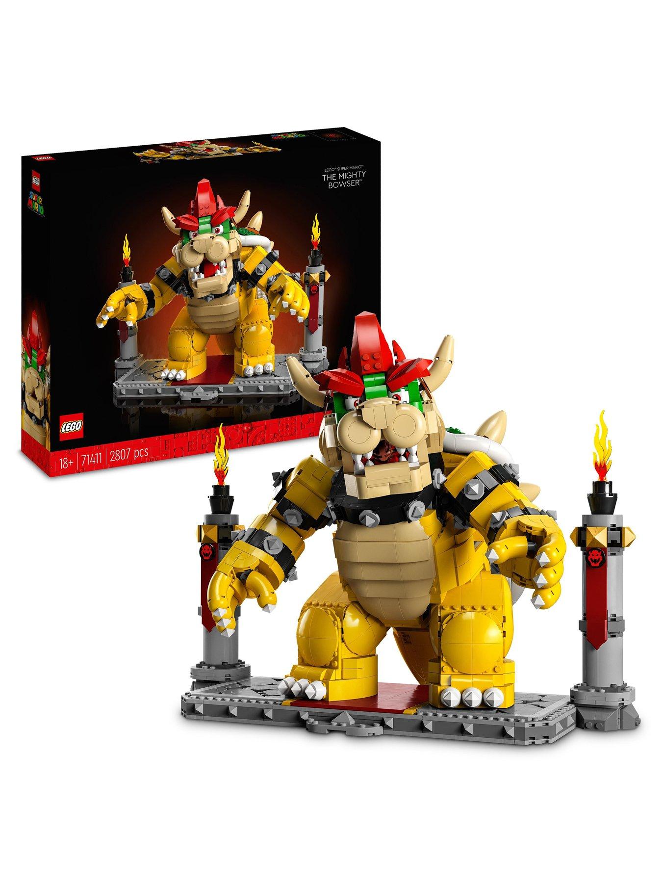 Watch as we build the biggest LEGO Super Mario Bowser ever