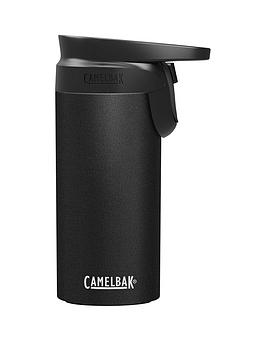 Camelbak Forge Flow Stainless Steel Vacuum Insulated Travel Mug, 350Ml, Black