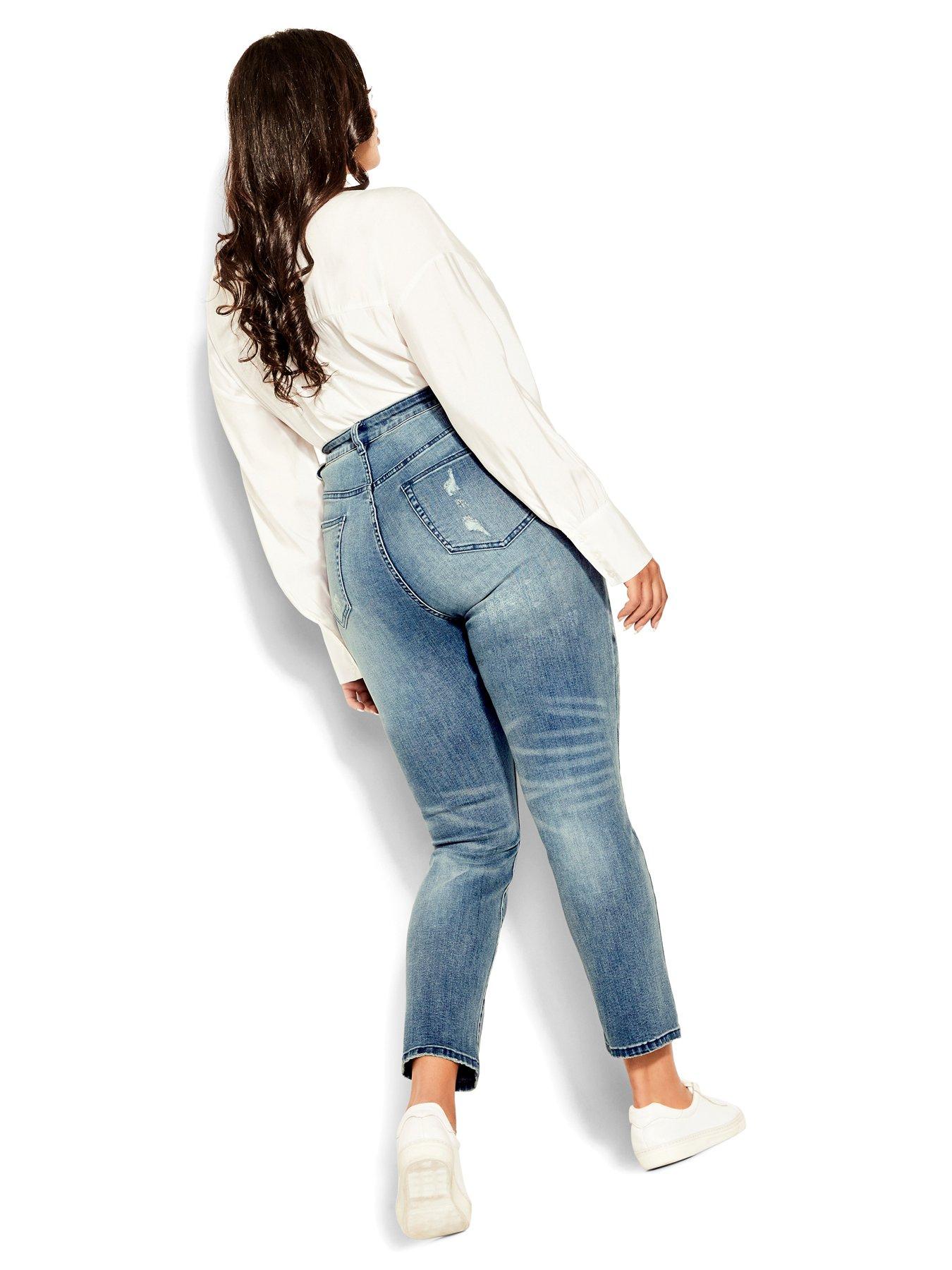 Blue desire high sales rise jeans