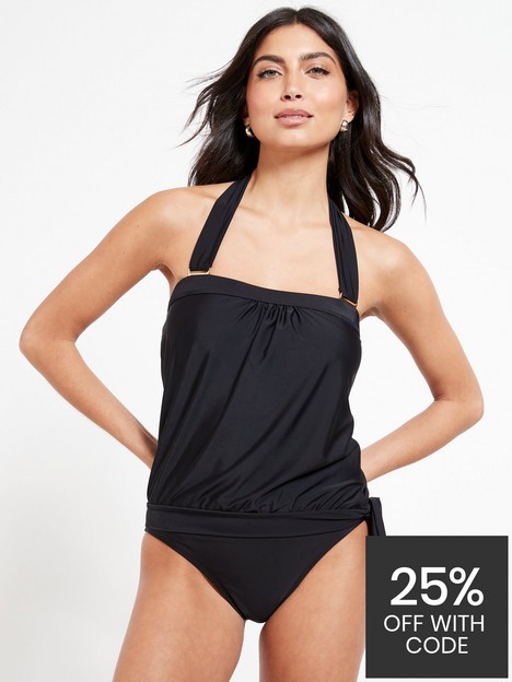 everyday-mix-amp-match-removable-wide-strap-blouson-tankini-top-black