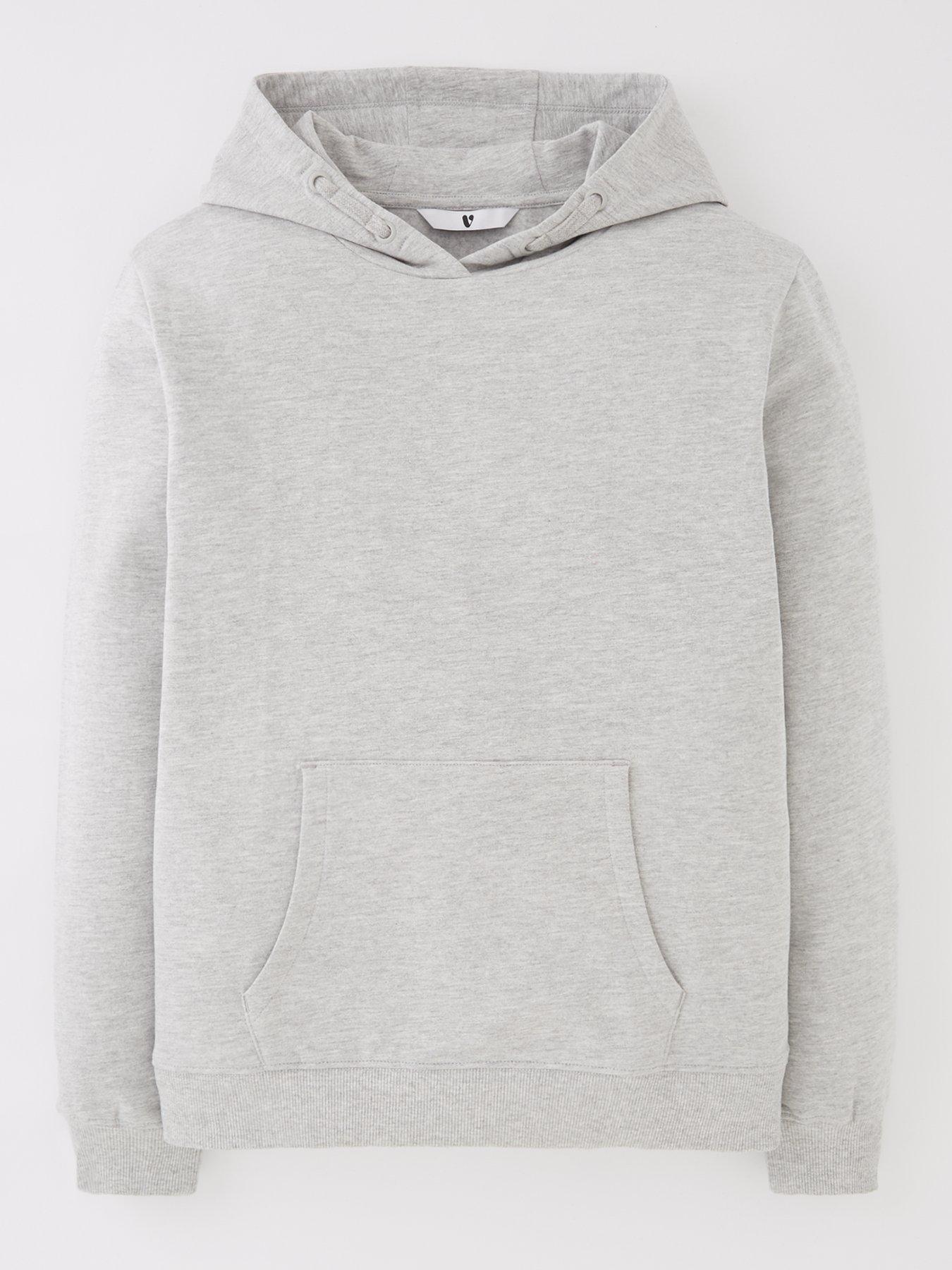 Marl grey hoodie best sale