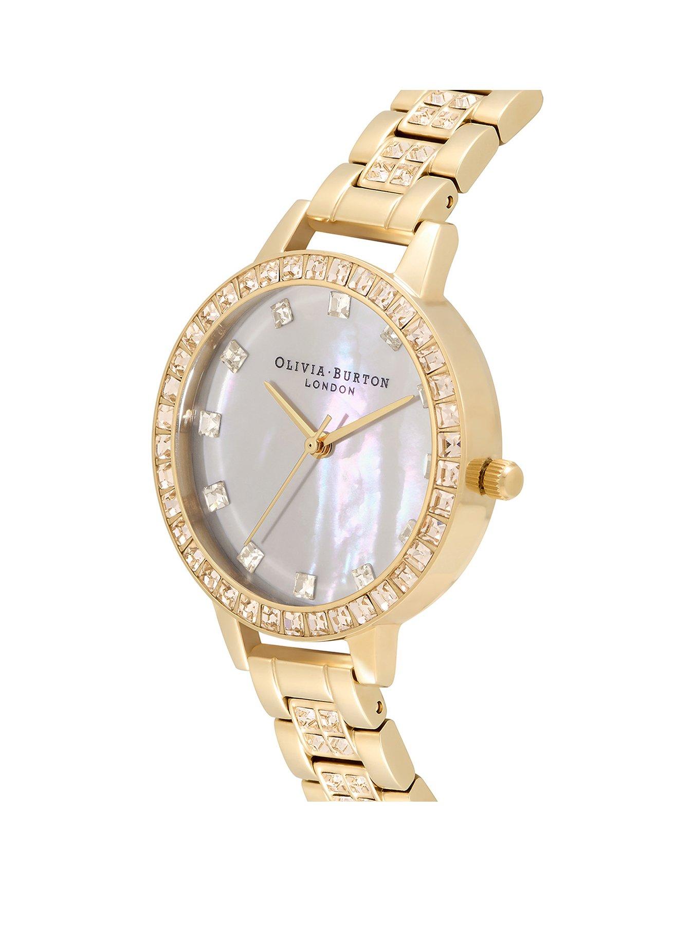 Image 2 of 4 of Olivia Burton Treasure Demi Dial Gold Bracelet Watch