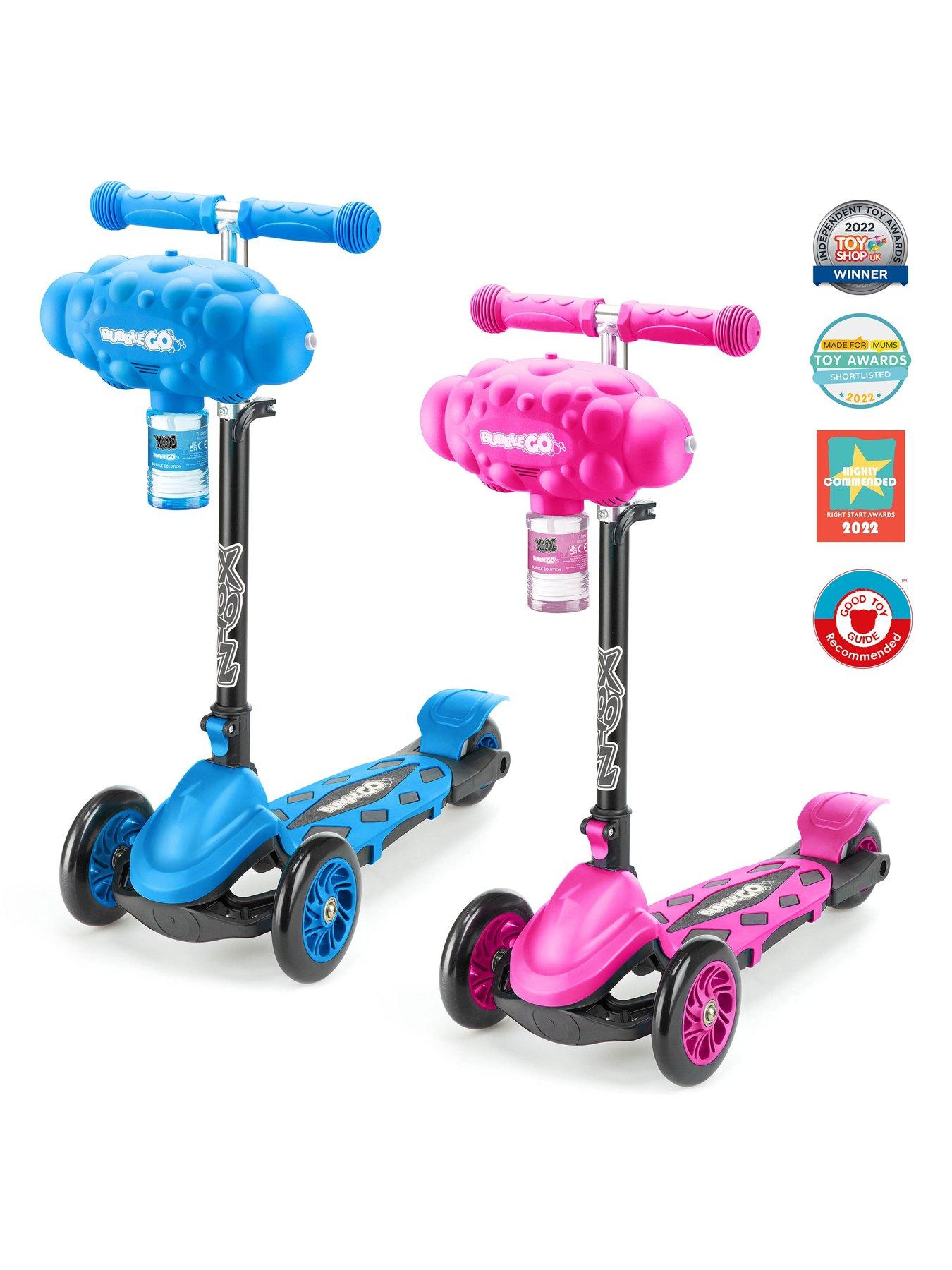 Image 2 of 7 of XOOTZ Bubble Go Tri-Scooter - Blue