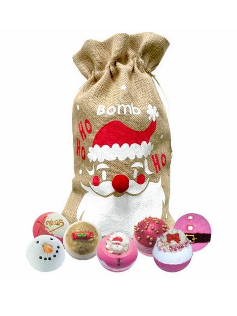 bomb-cosmetics-ho-ho-ho-sack-bath-bomb-gift-set