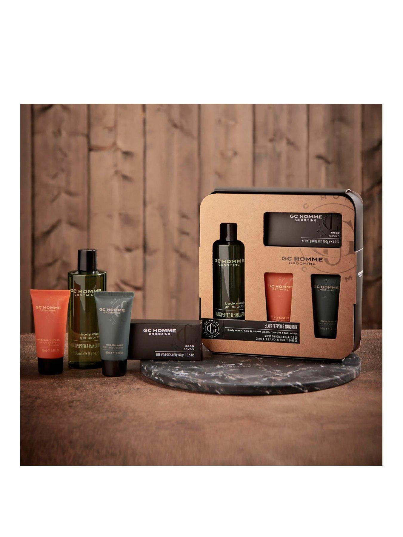 The Luxury Bathing Company GC Homme Mens Bathing Gift Set very.co.uk