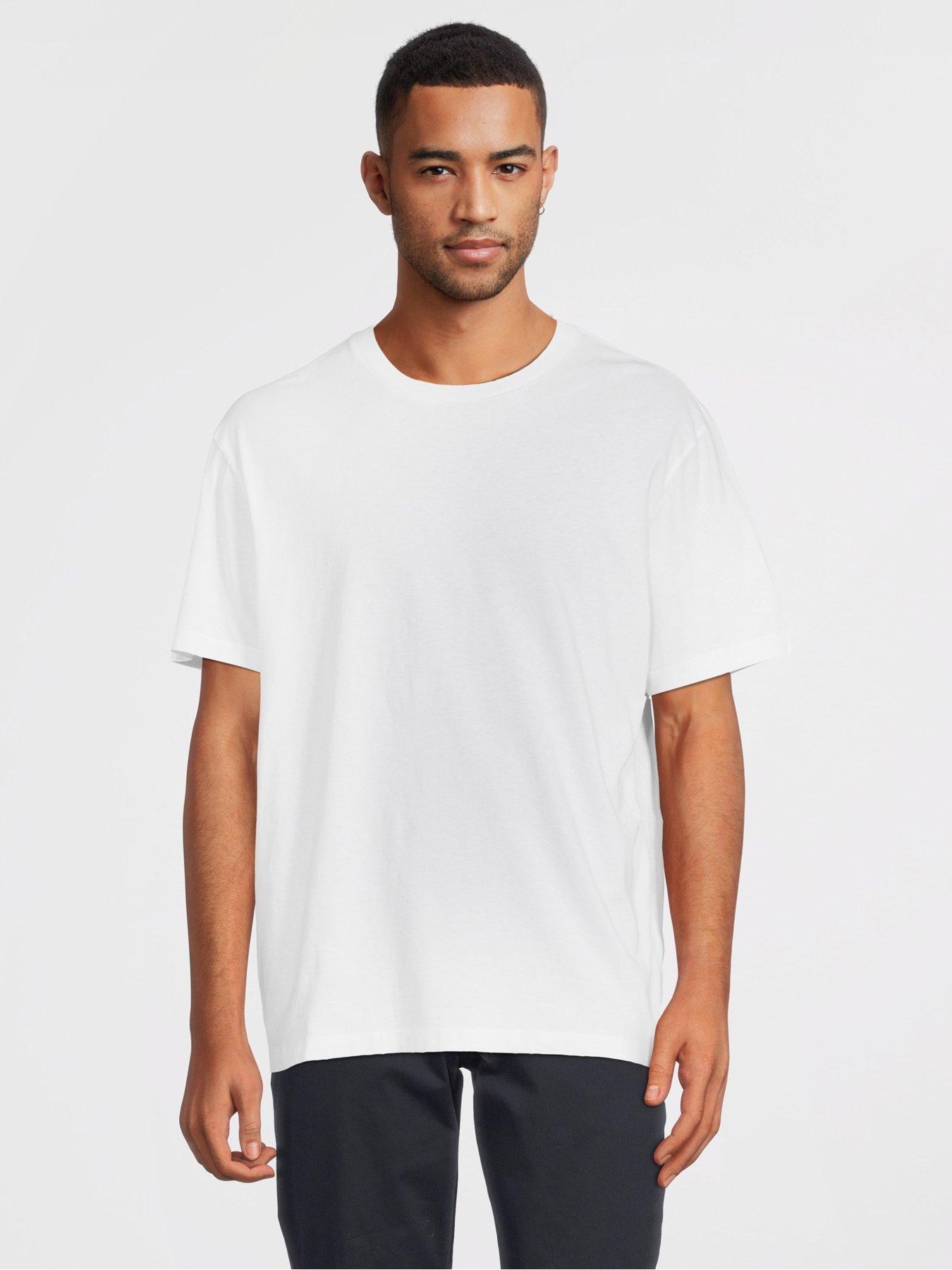AllSaints Bodhi Oversized T-shirt - White | very.co.uk