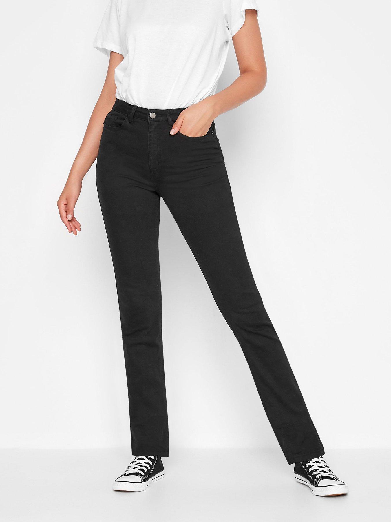 Long Tall Sally Mia Slim Leg Jean Black 34In