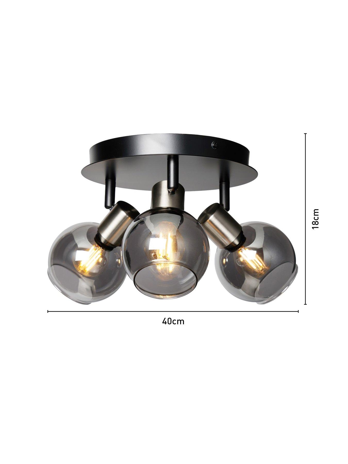 Image 5 of 7 of The Very Collection 3 Light Flush Fitting