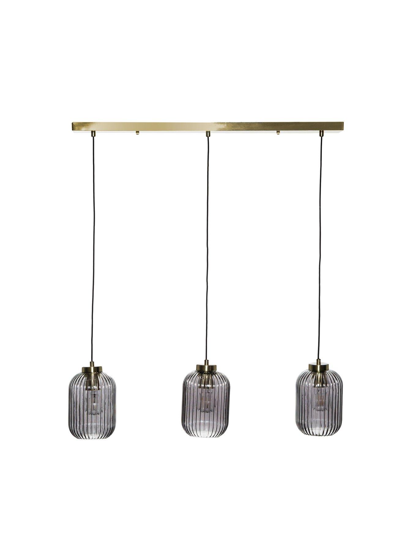 Very Home Tobin 3 Light Bar Fitting very.co.uk