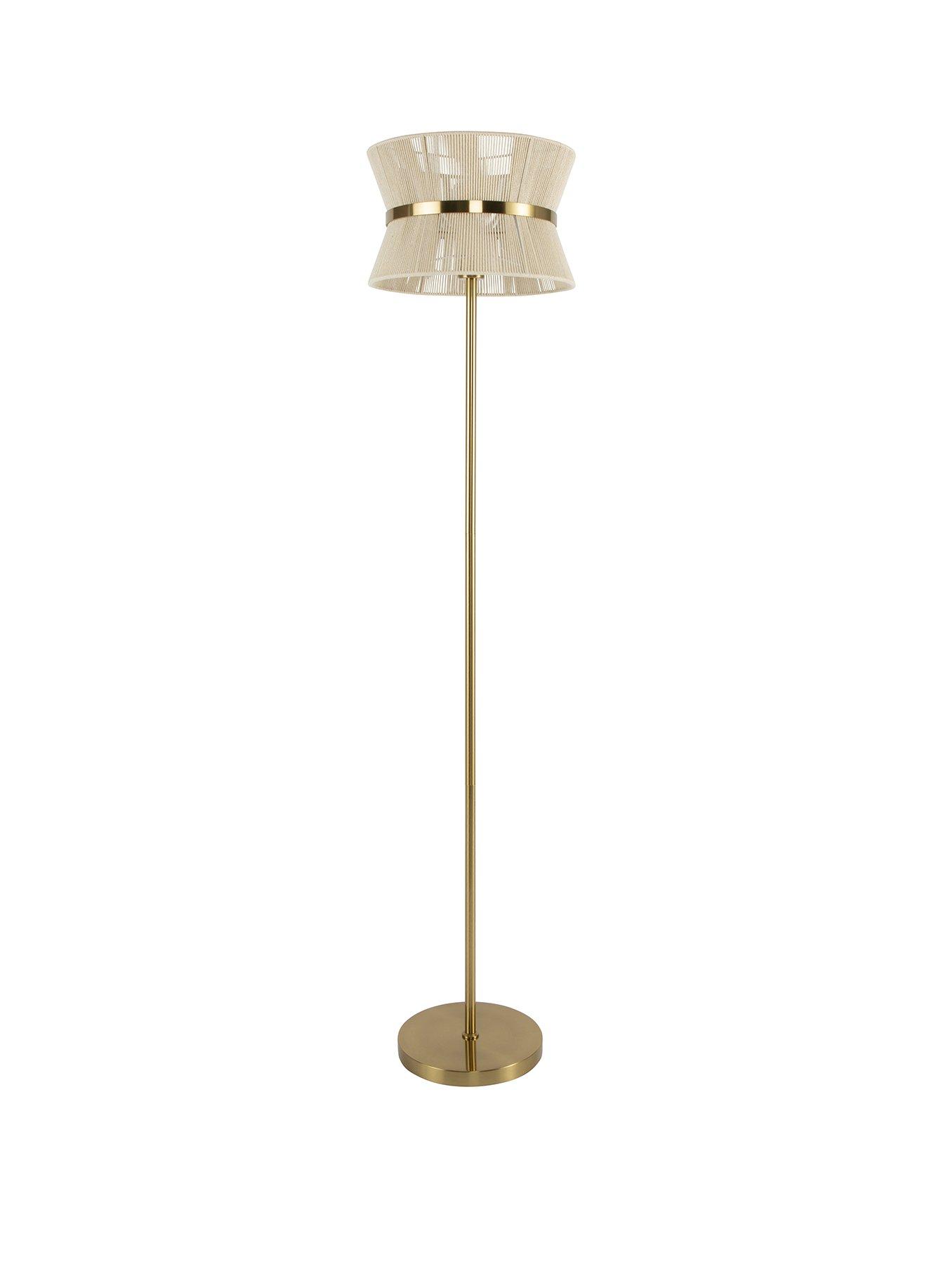 Product photograph of Nyah Floor Lamp from very.co.uk
