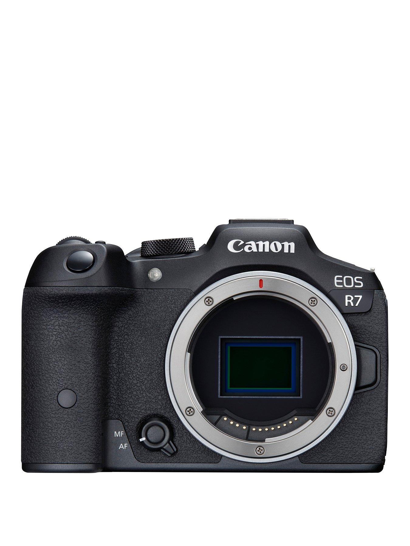 Canon EOS R7 Body (New), Mirrorless Camera with Wi-Fi and Bluetooth radios