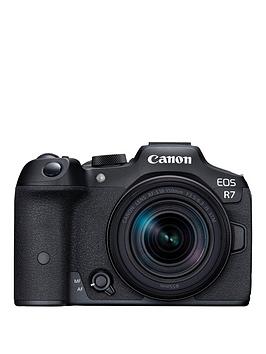 canon eos r7 aps-c mirrorless camera + rf-s 18-150mm lens