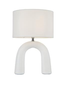 Product photograph of Very Home Sculptural Table Lamp from very.co.uk