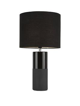 Product photograph of Very Home Jacek Ceramic Table Lamp from very.co.uk