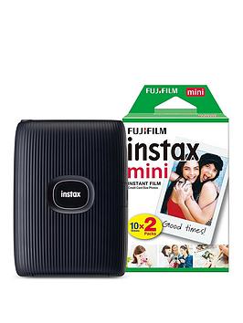 Fujifilm Instax Mini Link 2 Wireless Smartphone Photo Printer Including 20 Shots - Space Blue