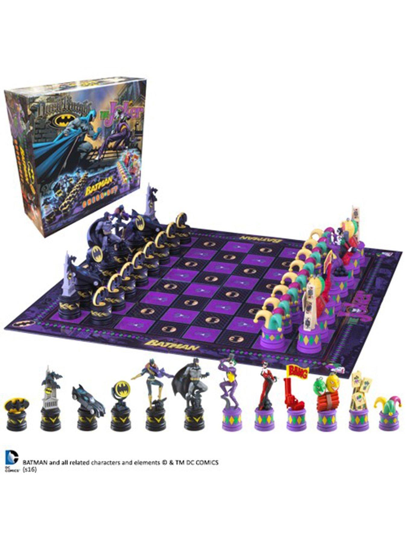 Noble Batman V Joker Chess Set 