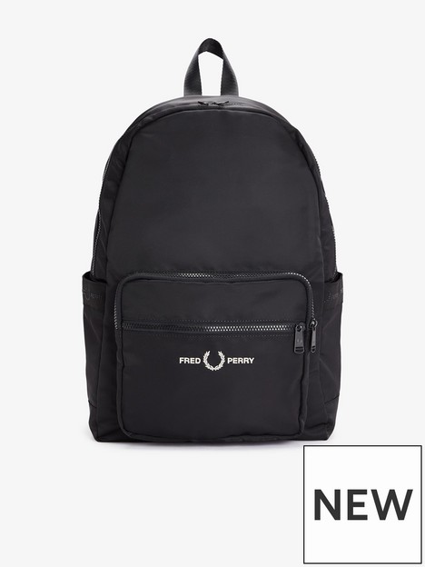 fred-perry-graphic-tape-backpack