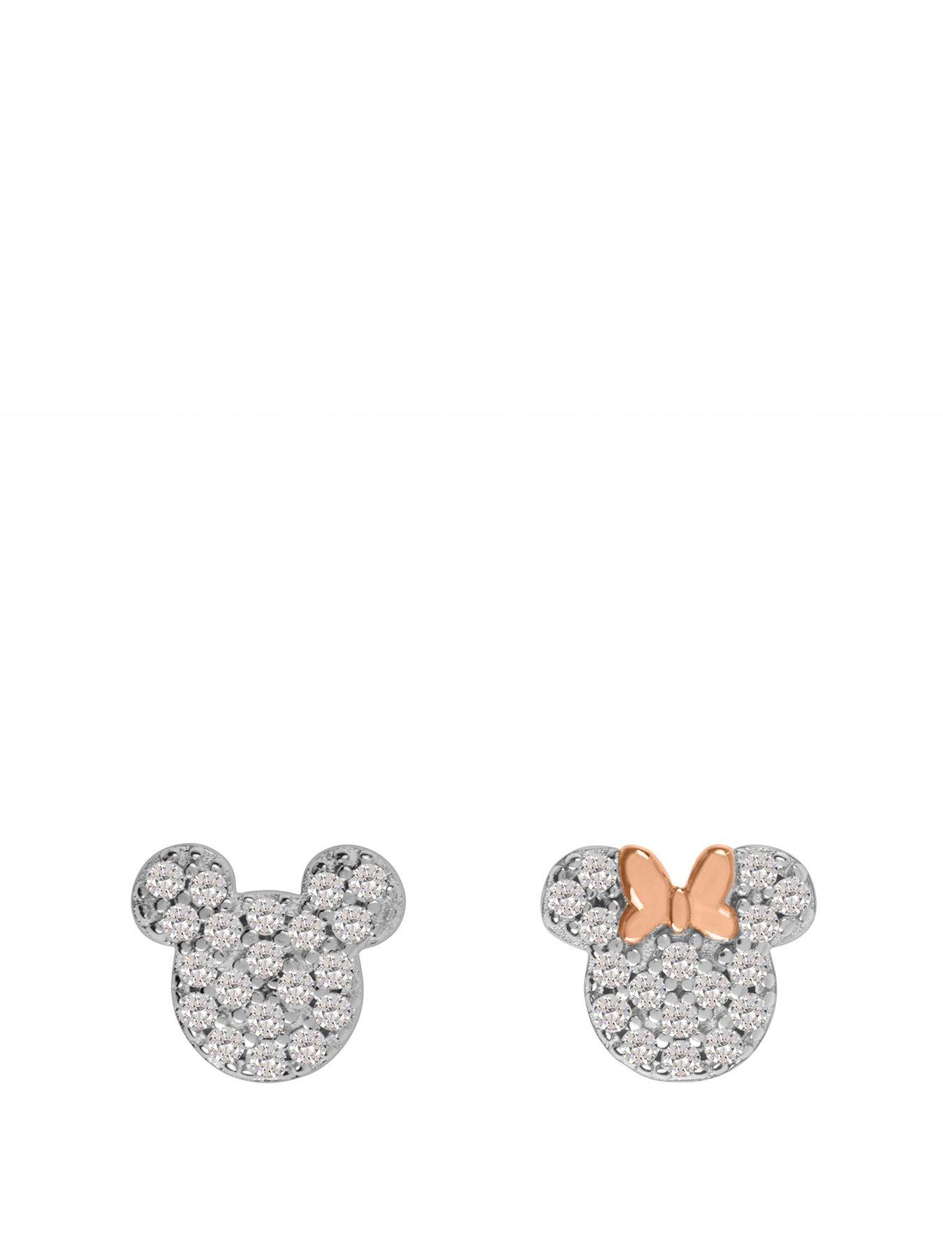 Mickey mouse post on sale earrings