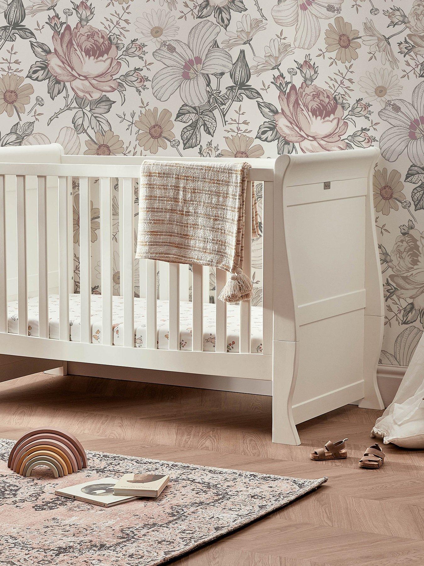 Silver Cross Nostalgia Sleigh Cot Bed very.co.uk