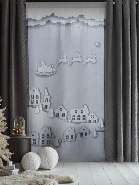 catherine-lansfield-santas-christmas-roof-tops-panel-curtain