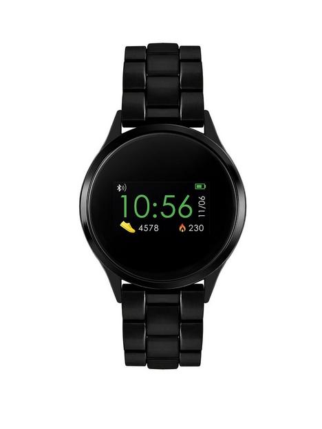 reflex-active-series-4-smart-watch-with-colour-touch-screen-and-black-stainless-steel-bracelet