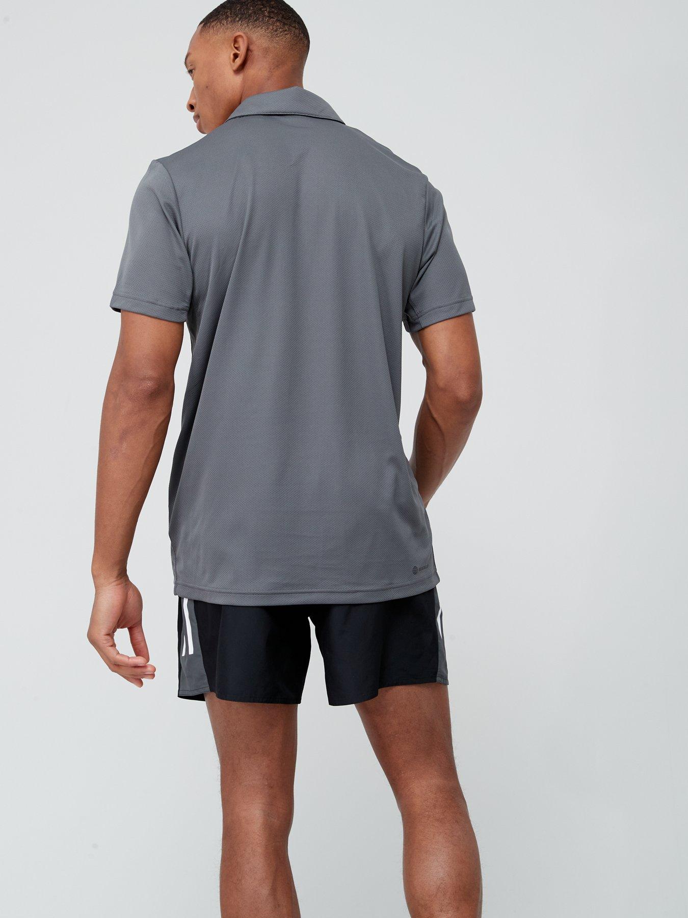 Image 2 of 6 of adidas Performance Train Essentials Training Polo Shirt - Grey