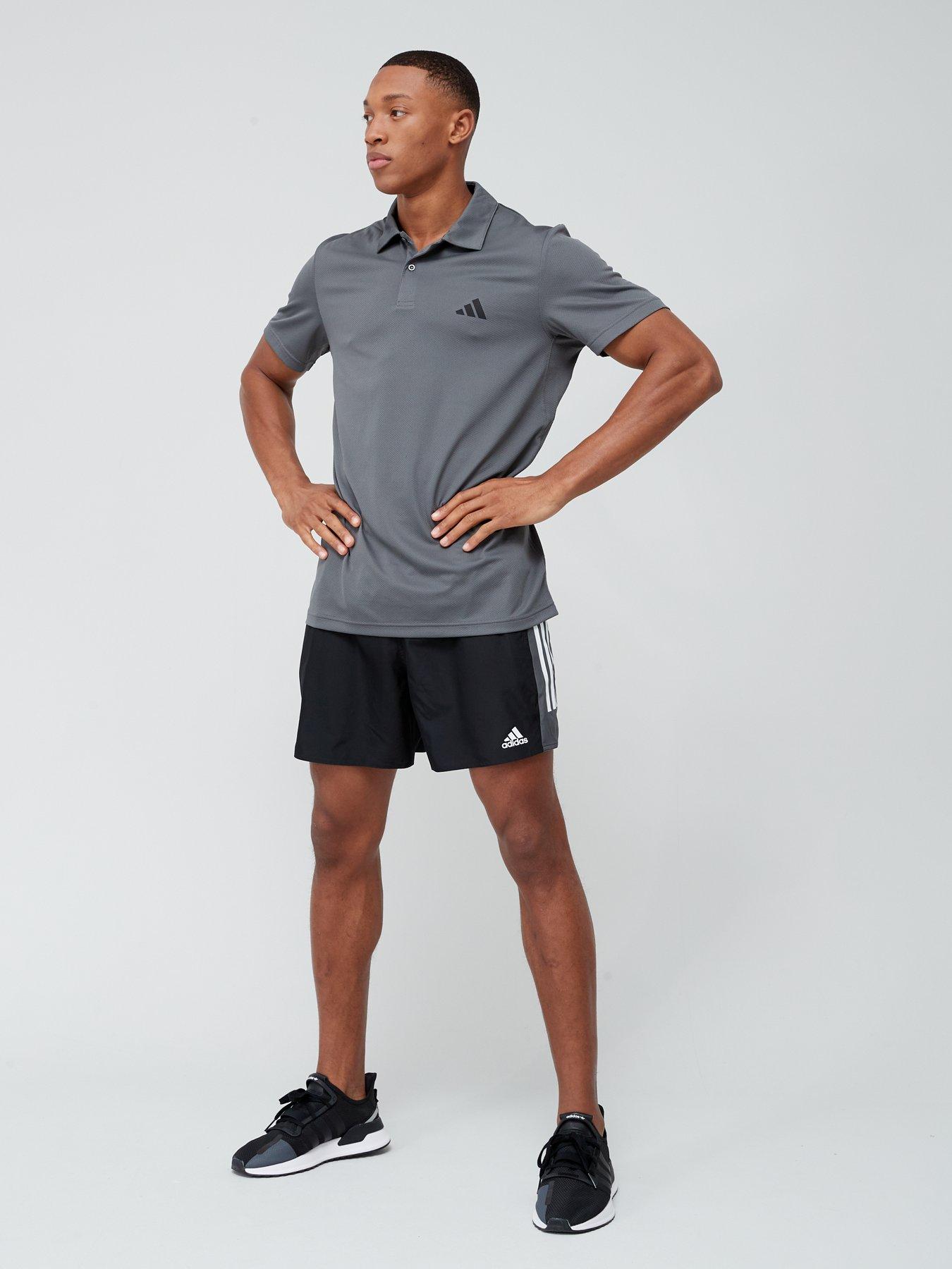 Image 3 of 6 of adidas Performance Train Essentials Training Polo Shirt - Grey