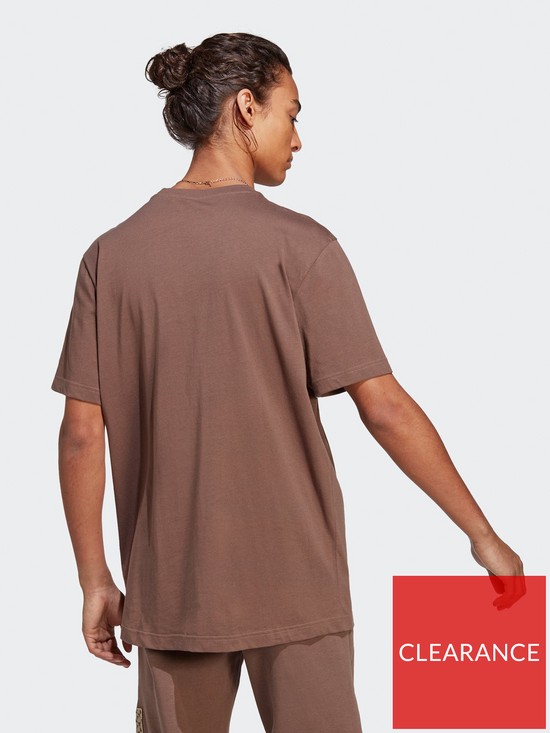 stillFront image of adidas-sportswear-all-sznnbspx-logomania-t-shirt-brown
