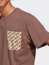  image of adidas-sportswear-all-sznnbspx-logomania-t-shirt-brown