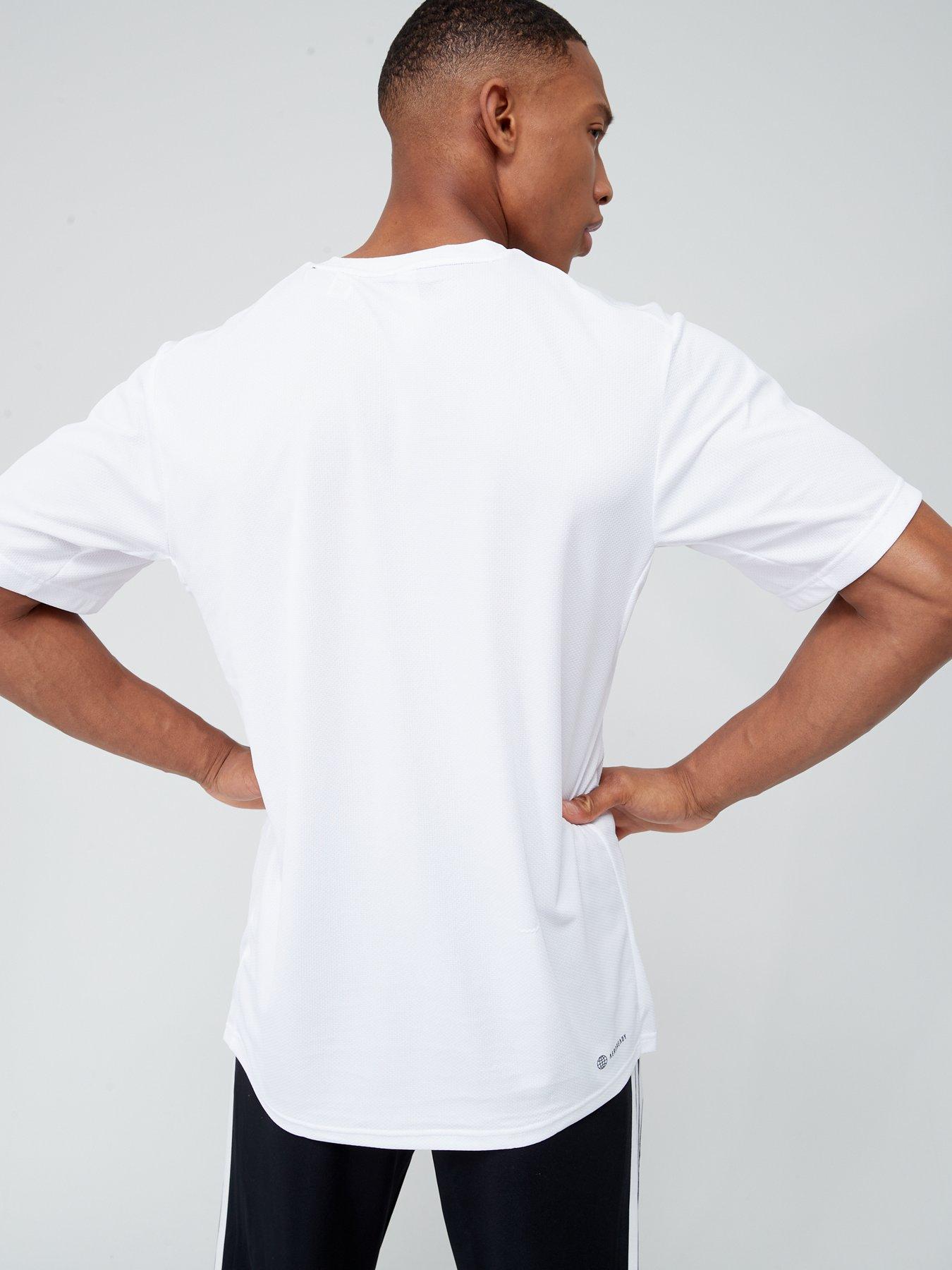 Image 2 of 6 of adidas Performance Train Essentials Training T-Shirt - White