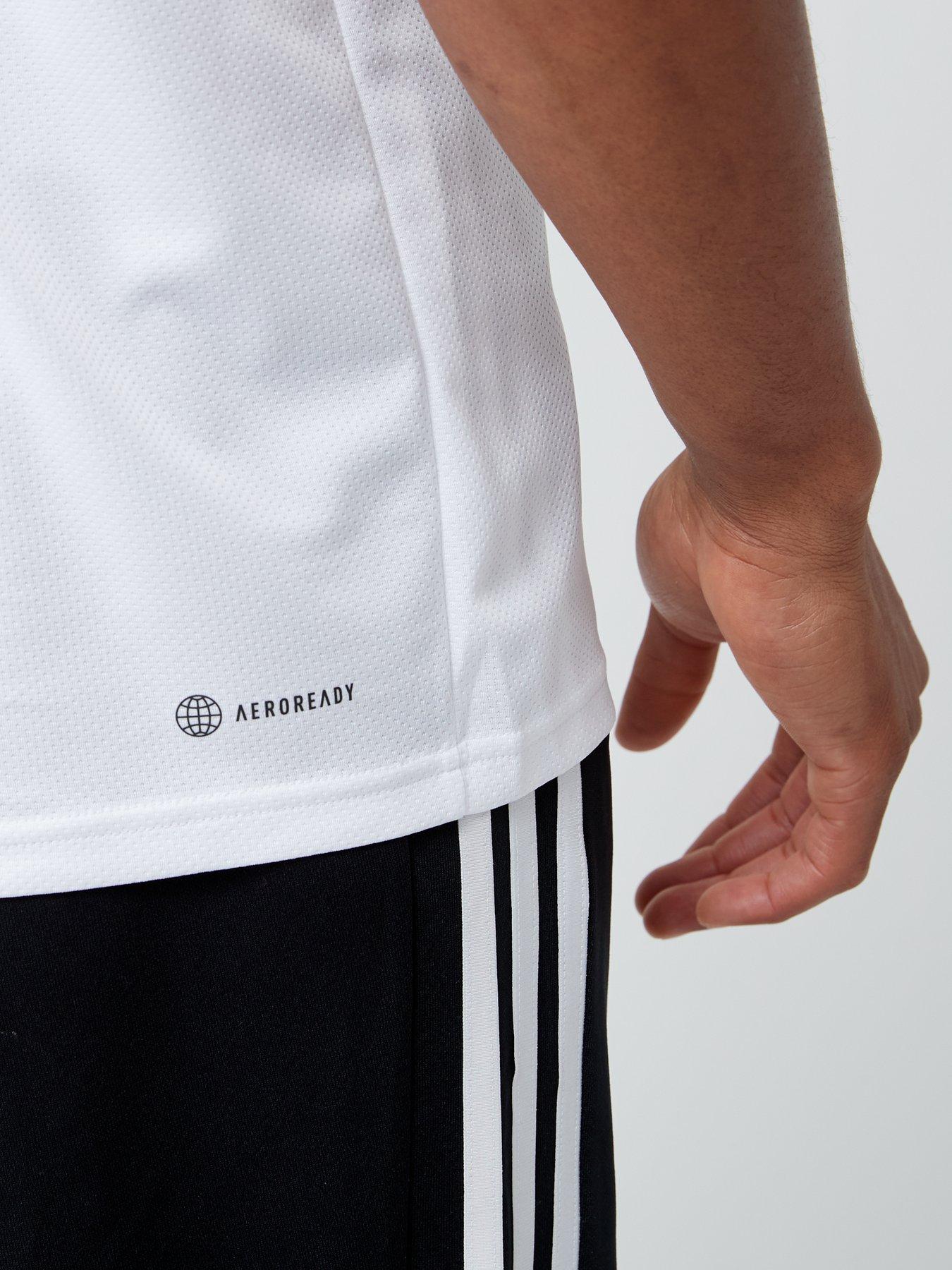 Image 5 of 6 of adidas Performance Train Essentials Training T-Shirt - White